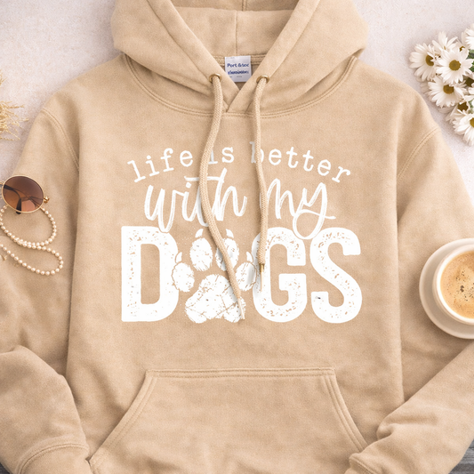 Life is better with my dogs