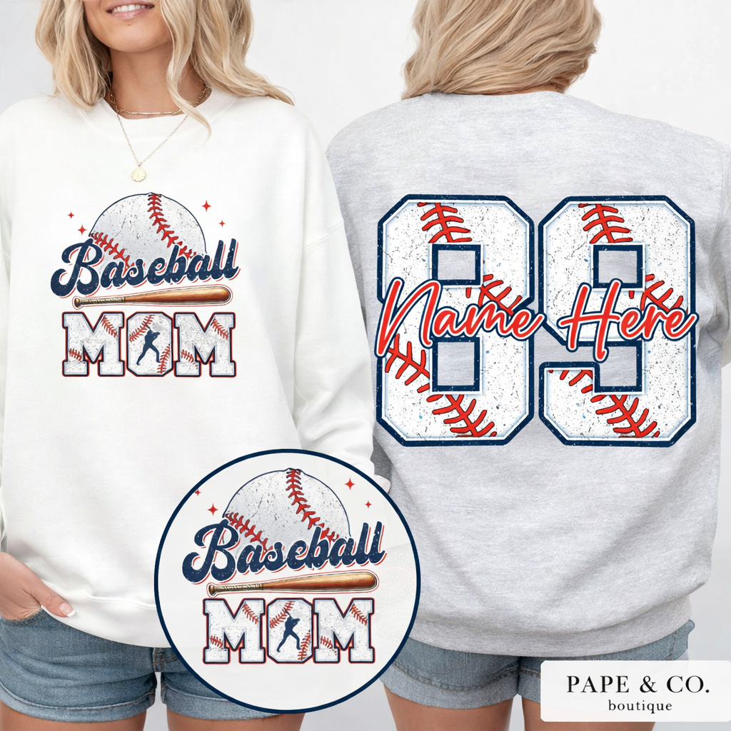 Baseball Mom Custom