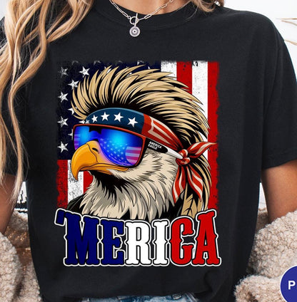 Merica eagle tee